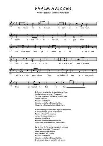 Psalm svizzer
